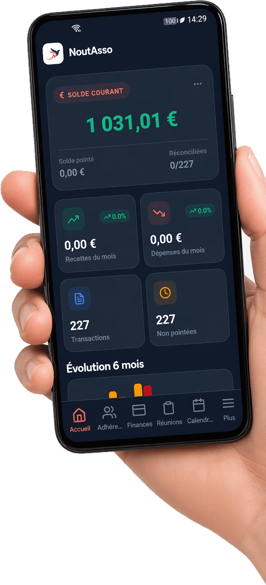 L'application NoutAsso en main